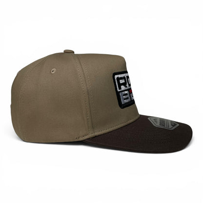 ROABEN Khaki Brown Snapback Baseball Cap