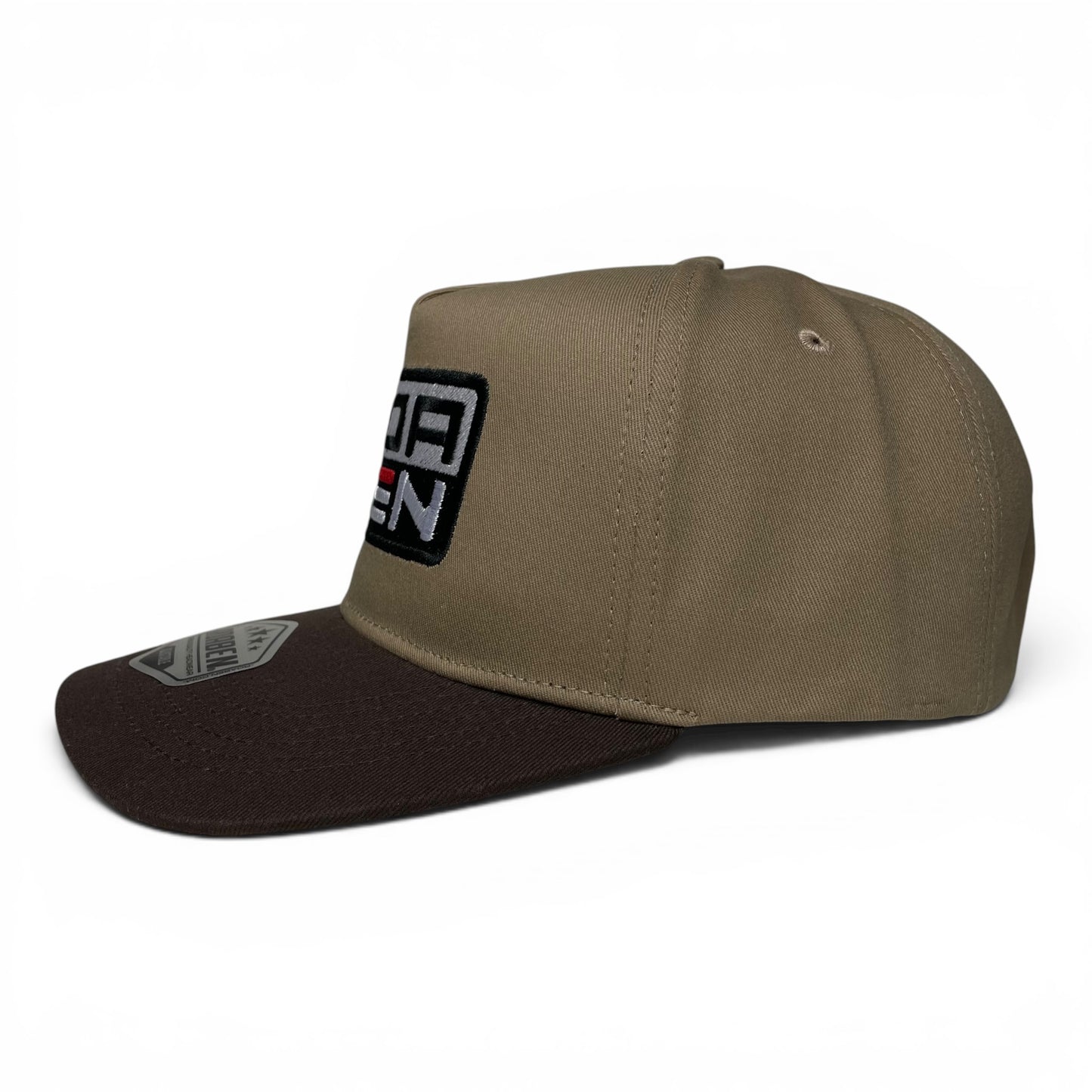 ROABEN Khaki Brown Snapback Baseball Cap
