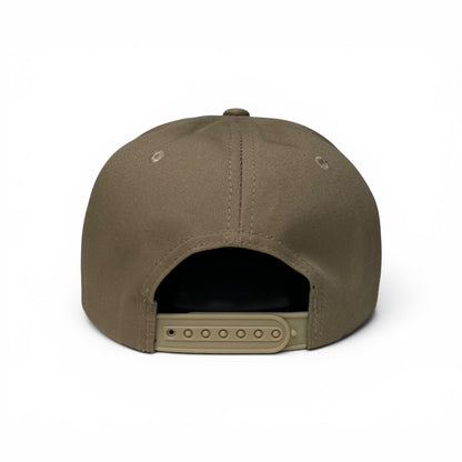 ROABEN Khaki Brown Snapback Baseball Cap